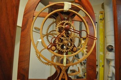 Wood Art Finalandin puinen kello